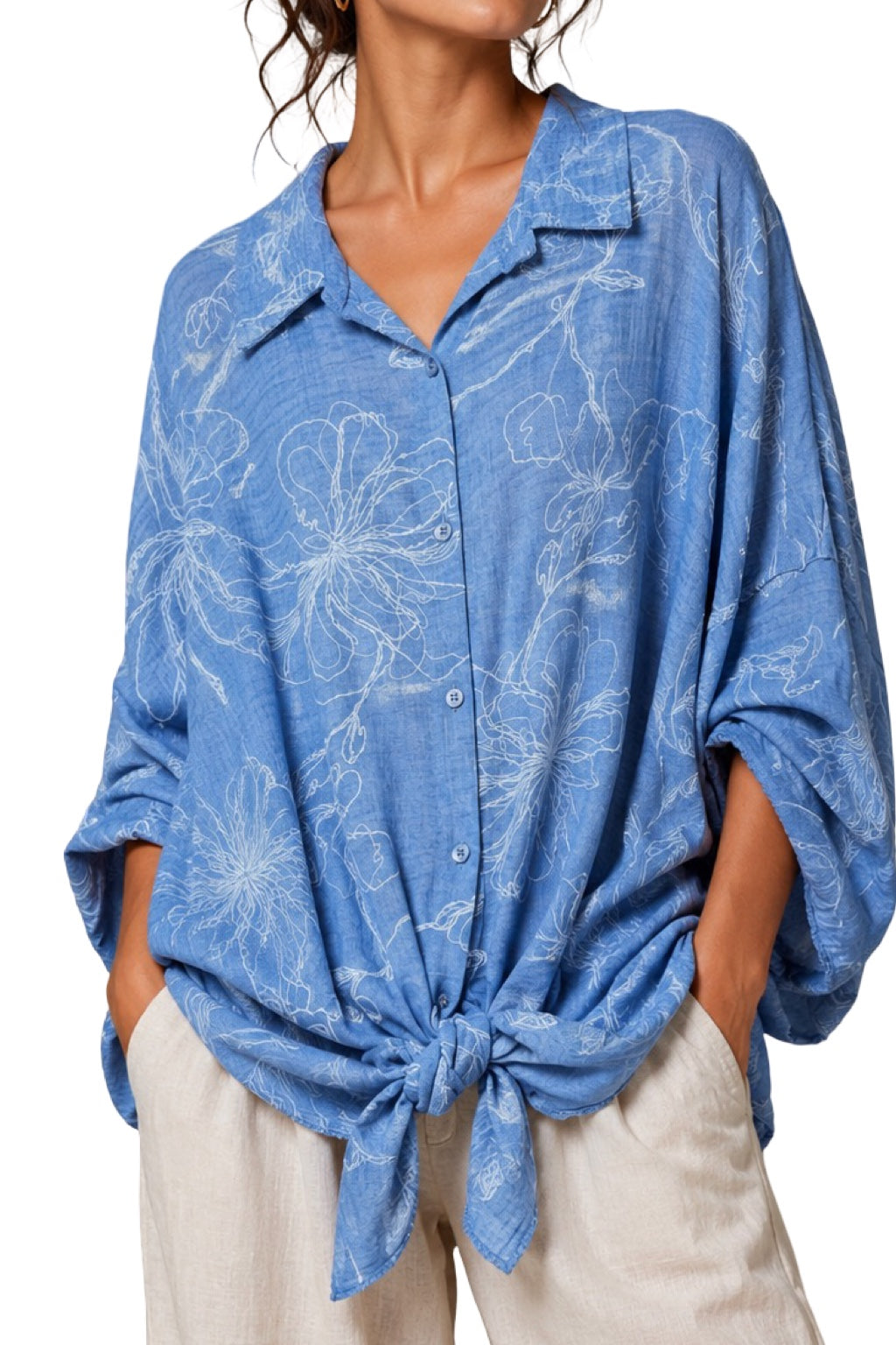 Camicia Manica a Campana