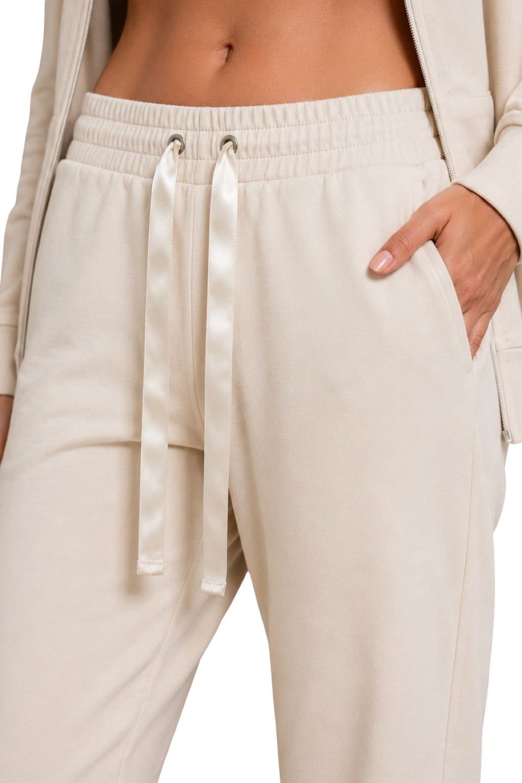 Tuta donna Cappuccio Pailettes