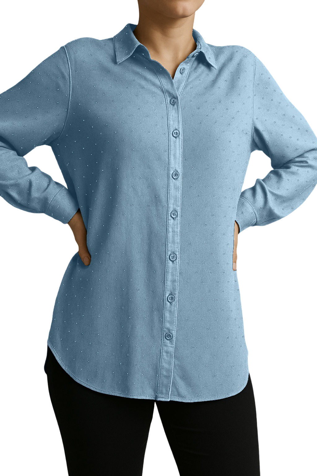 Camicia Elegante Brillantini