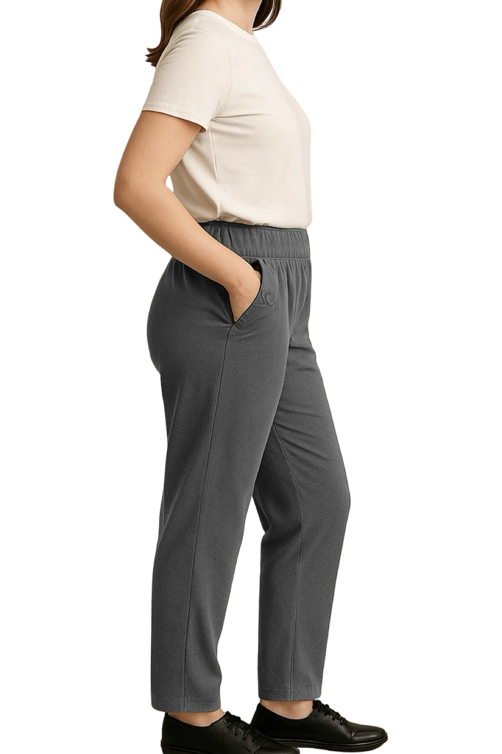 Pantaloni Basic con elastico