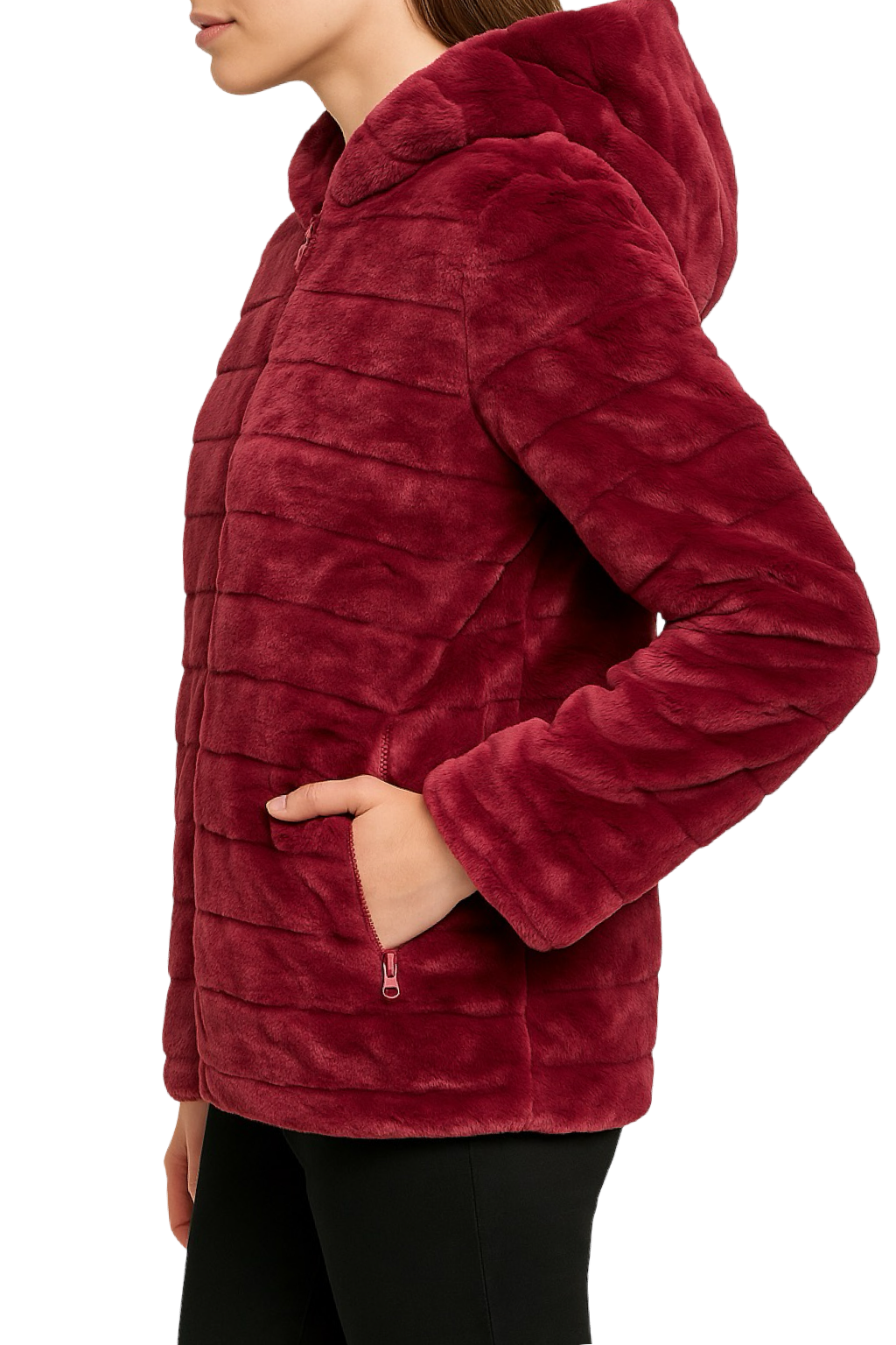 Giubbotto Double-face Pelliccia