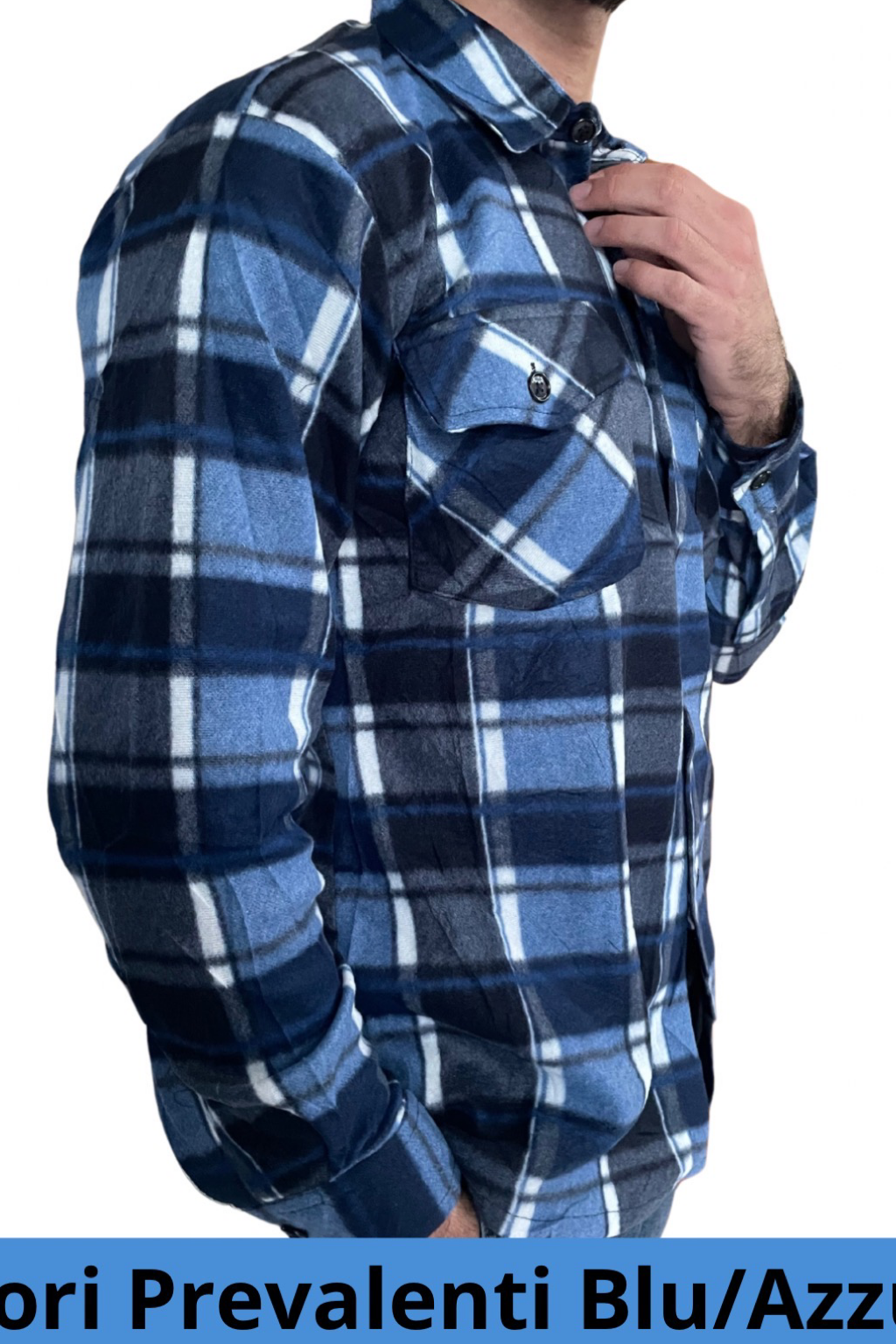 Camicia Pile Uomo