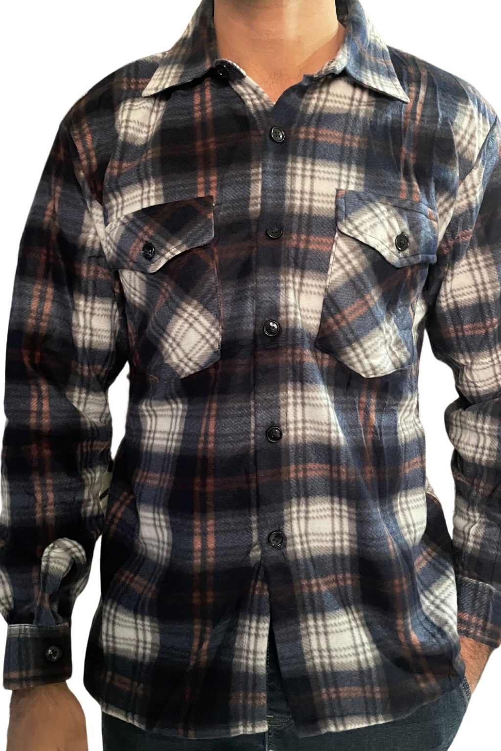 Camicia Pile Uomo