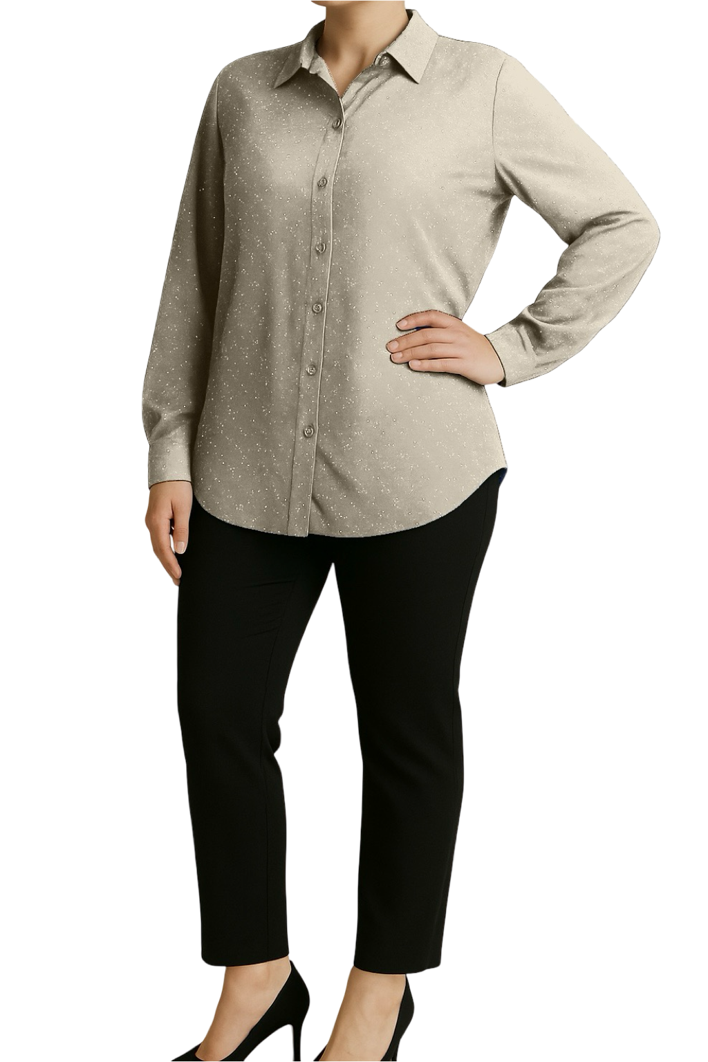 Camicia Elegante Brillantini