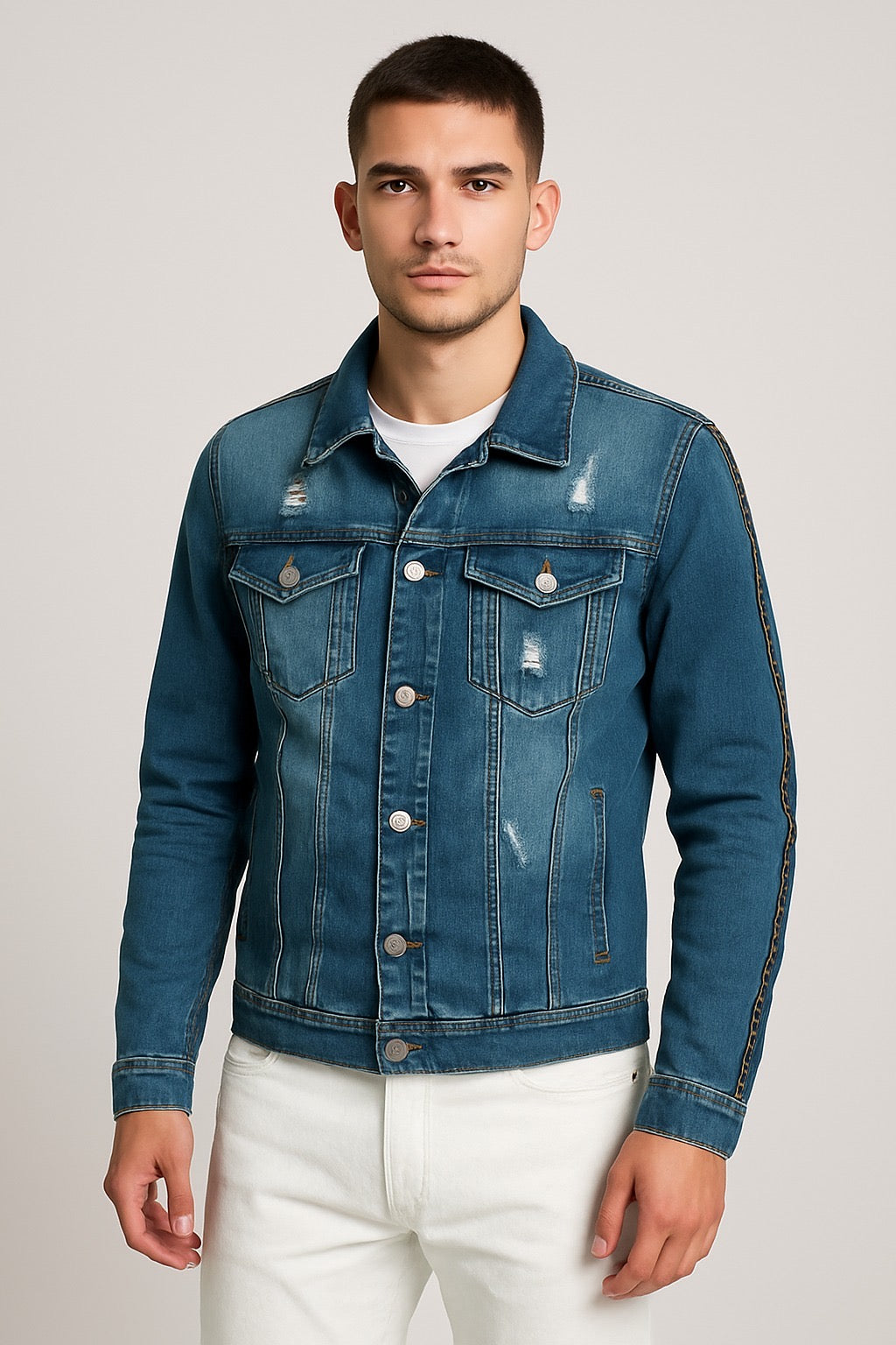 Giubbino Jeans Uomo