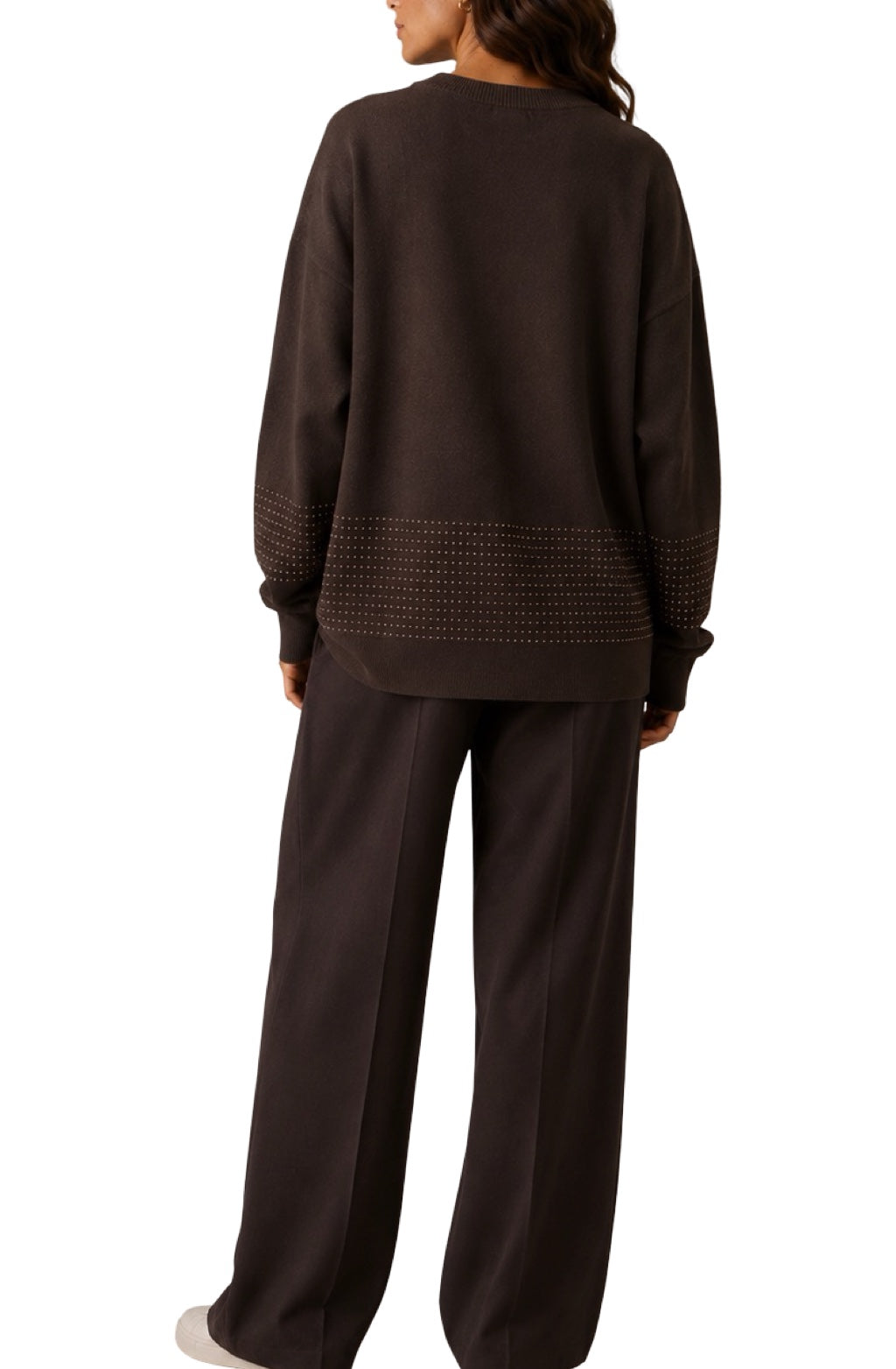 Maglia Lunga Fascia Paillettes
