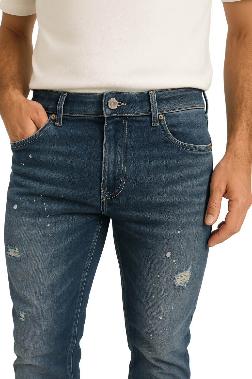 Jeans Uomo Strappati