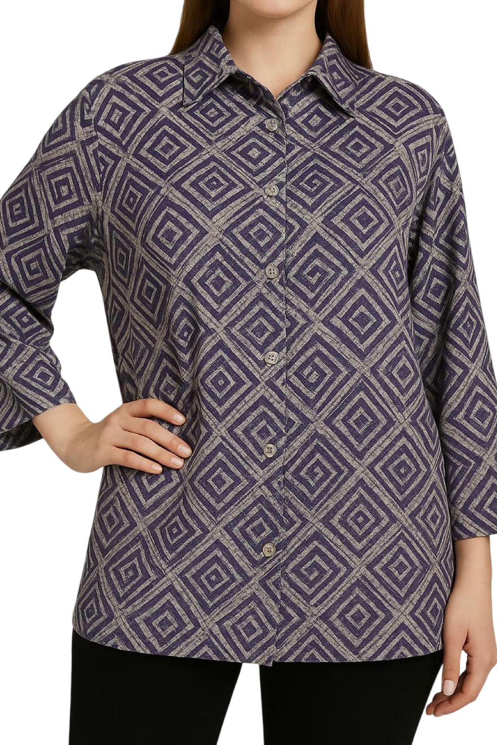 Camicia Fantasia Geometrica