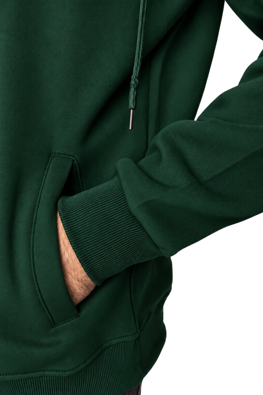 Felpa con zip e cappuccio Uomo