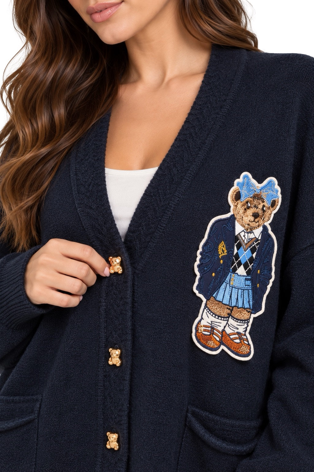 Cardigan Lungo Teddy