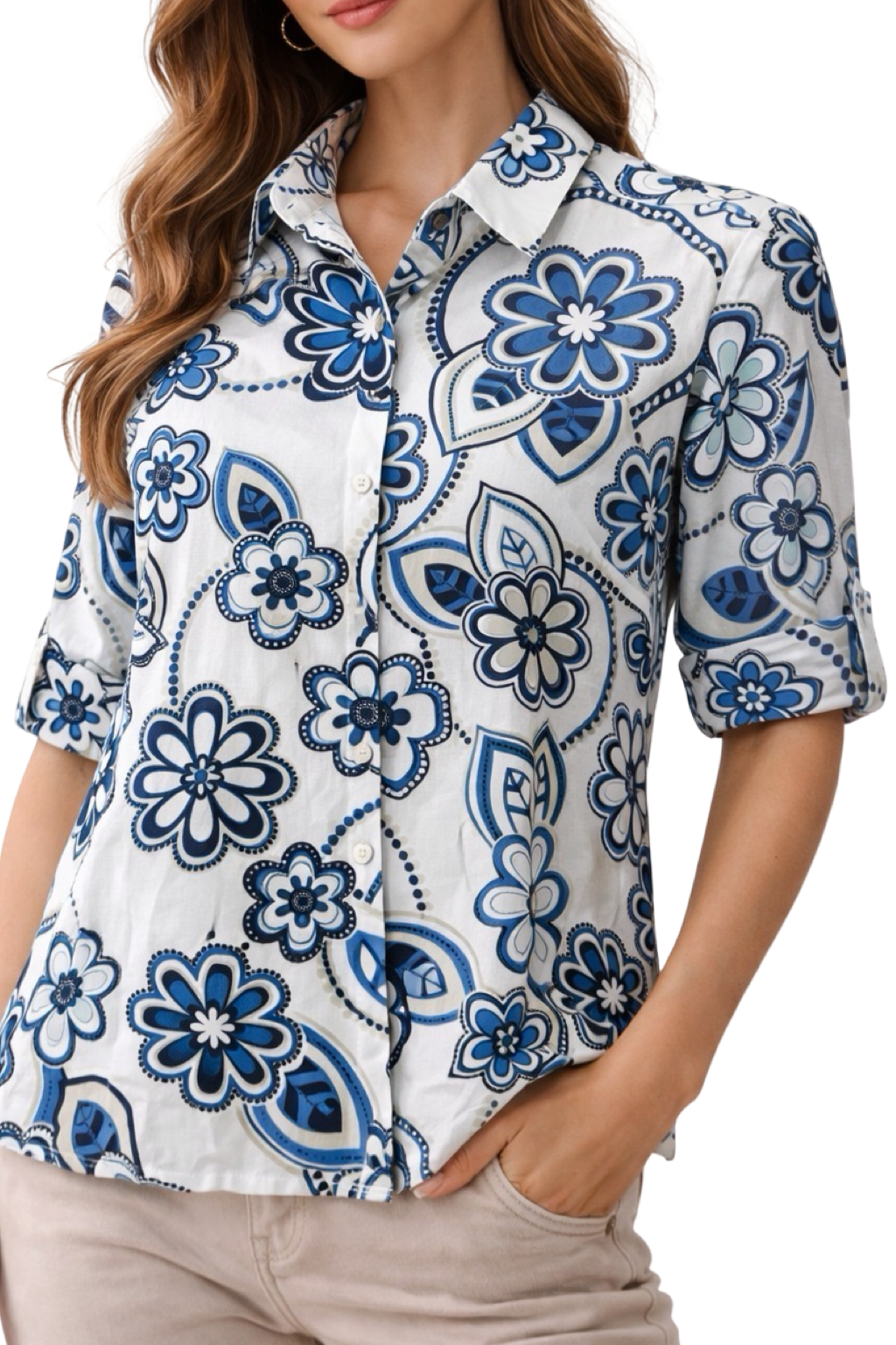 Camicia Fantasia floreale