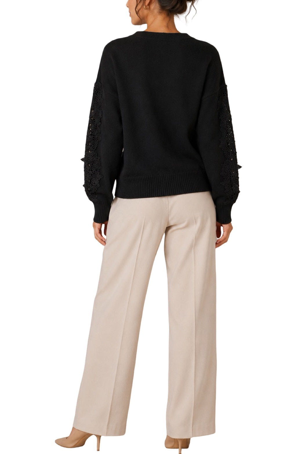 Cardigan Chic Maniche in Pizzo