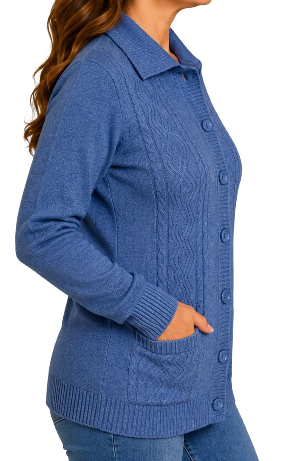 Cardigan Bottoni e Tasche