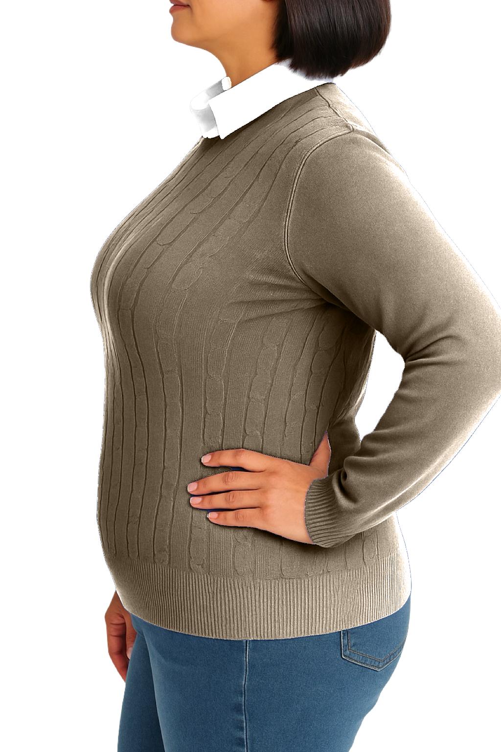 Maglia Scollo Camicia