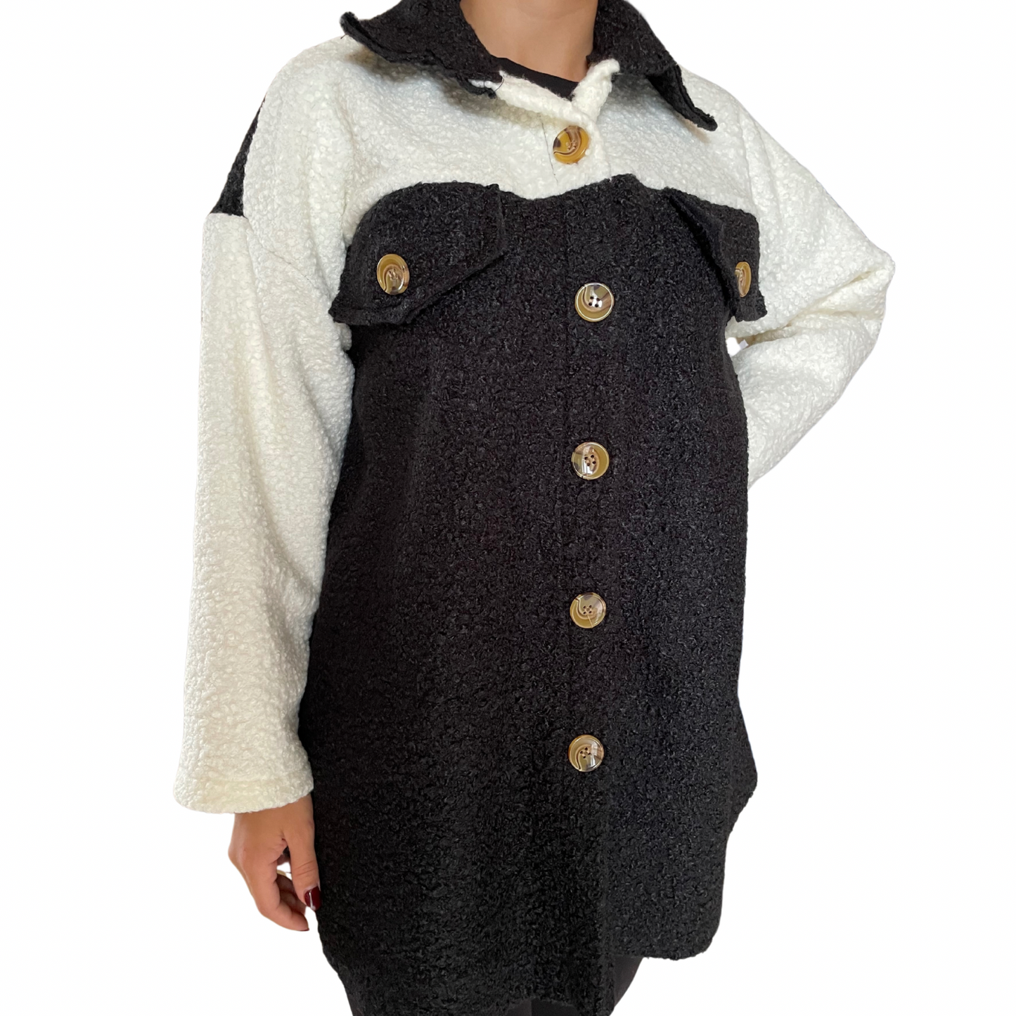 Cardigan Tipo Pelliccia