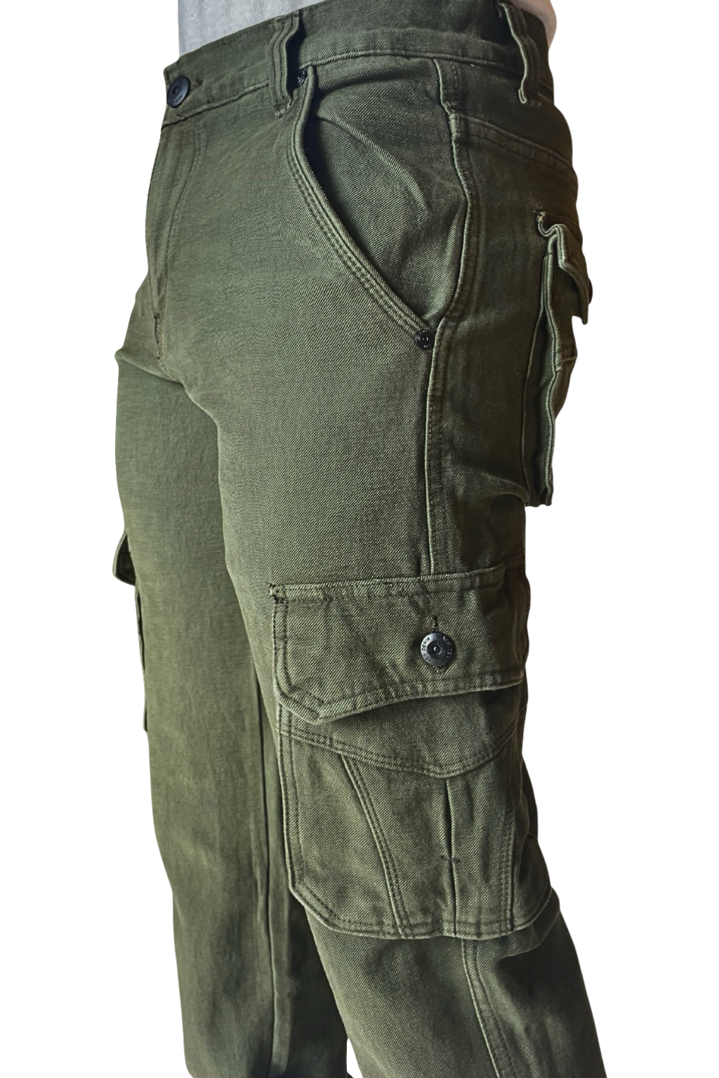Pantaloni Cargo fondo ampio