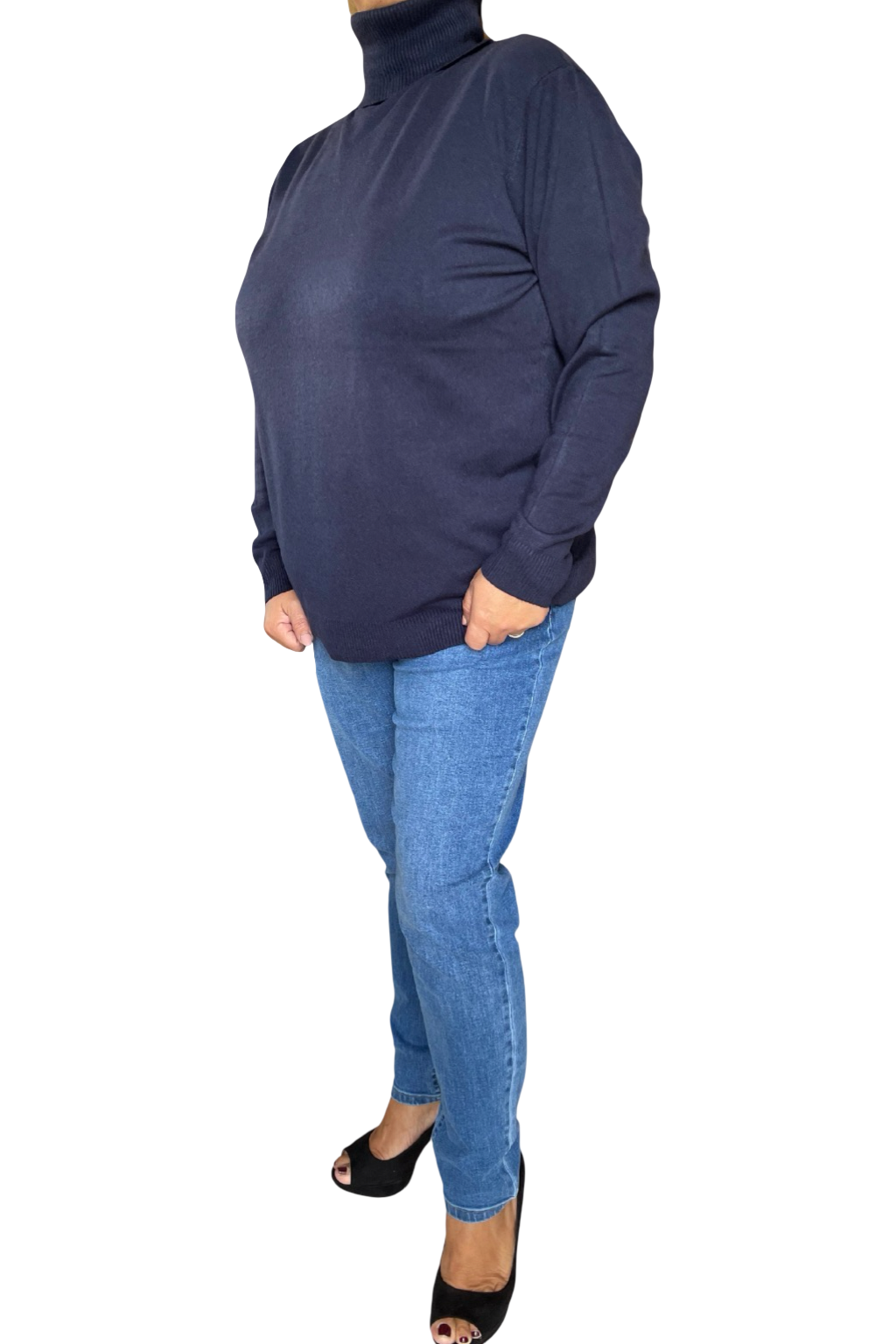 Maglia Collo alto Oversize