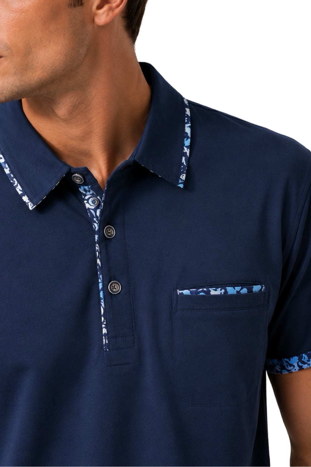 Polo Uomo Bordino Fantasia