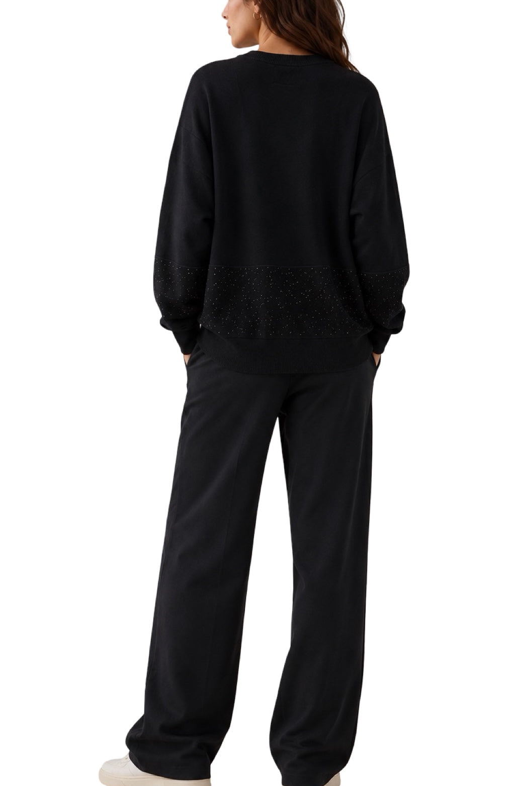 Maglia Lunga Fascia Paillettes