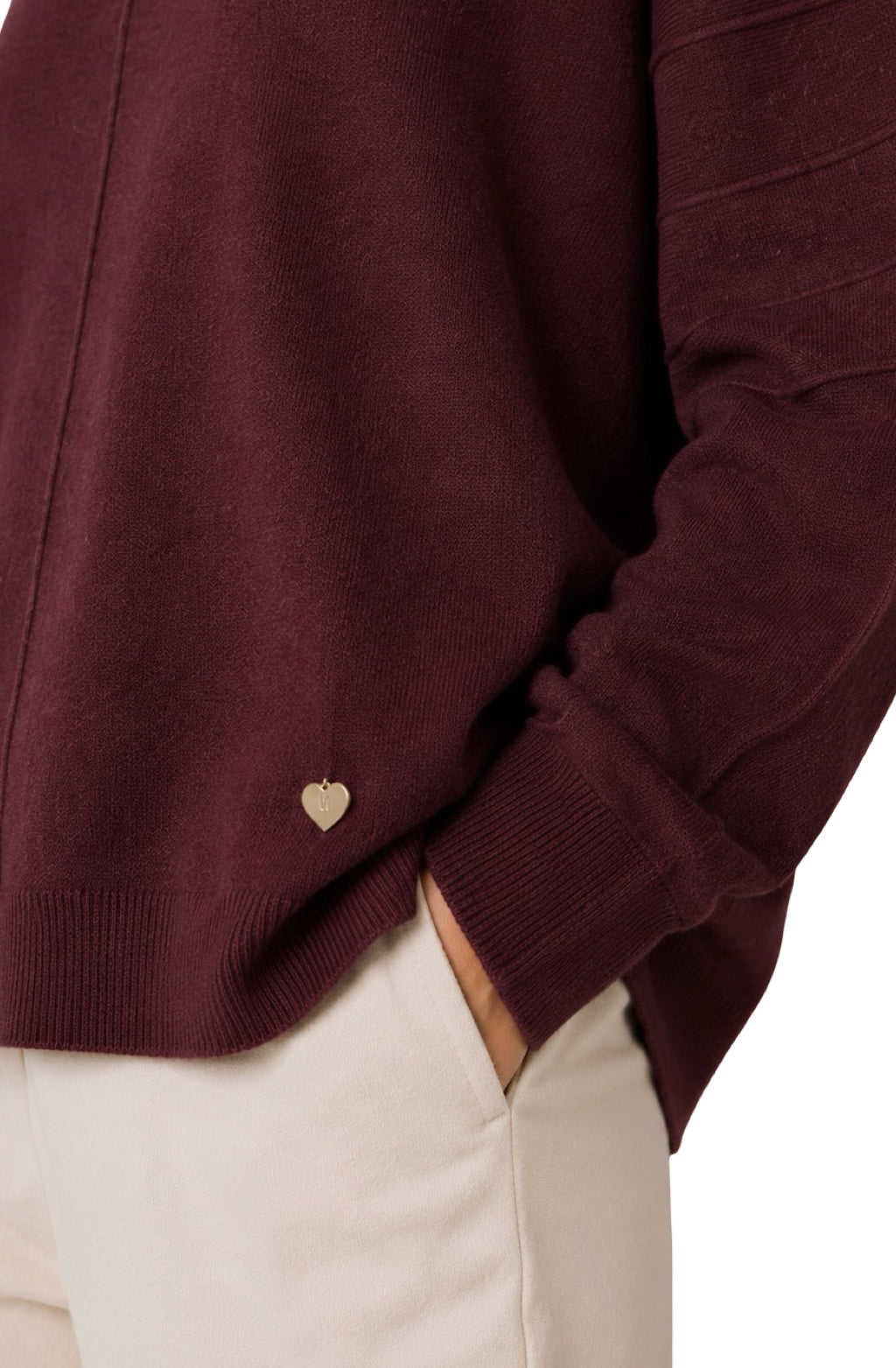 Maglia con Paillettes sulle maniche