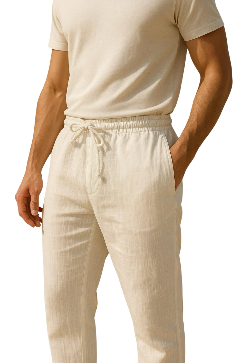 Pantaloni Lino uomo