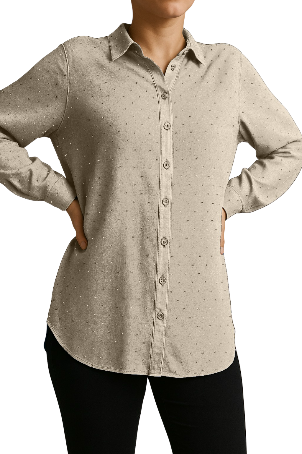 Camicia Elegante Brillantini