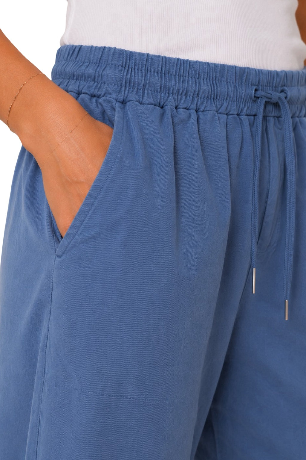 Pantaloni Capri Jeans color