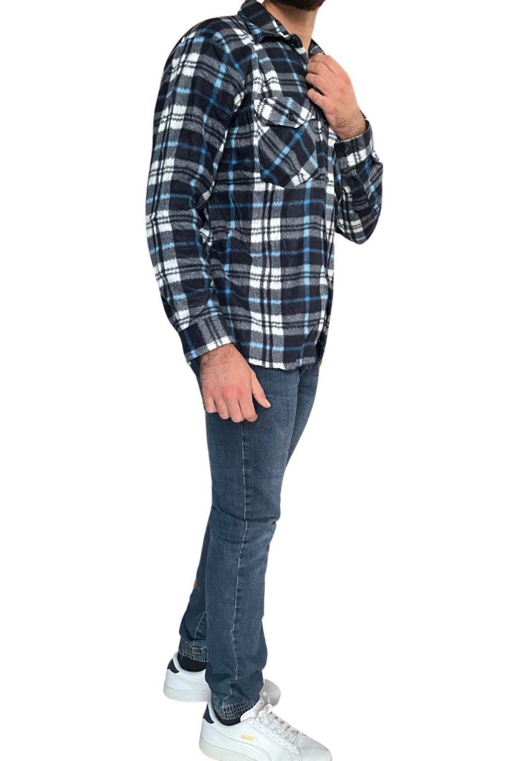Camicia Pile Uomo