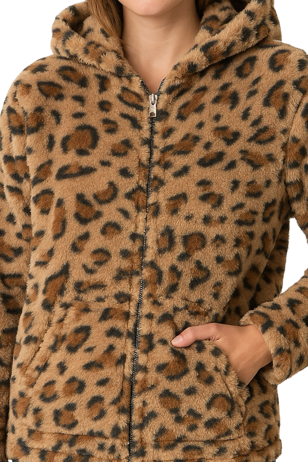 Felpa Maculata Tipo Vestaglia