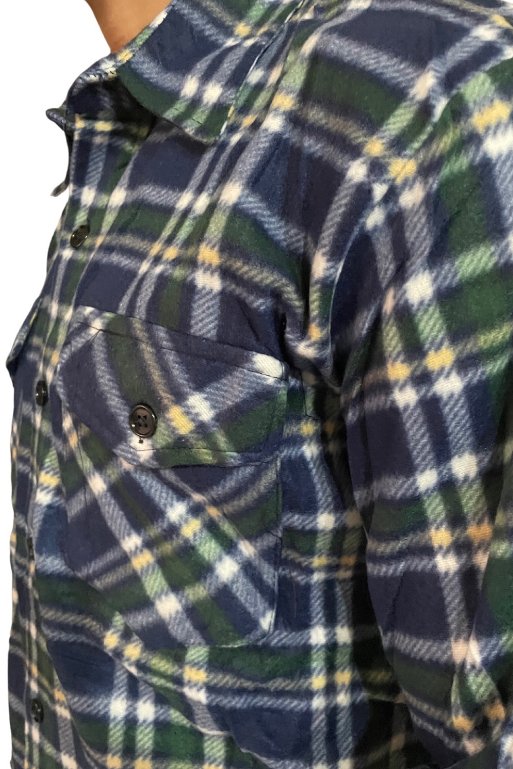 Camicia Pile Uomo