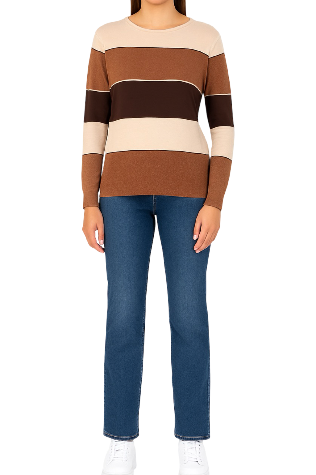 Maglia Righe Glitter