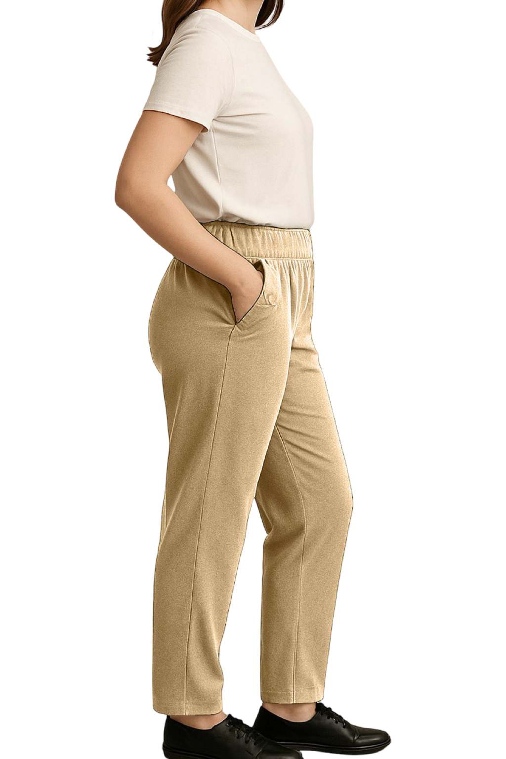 Pantaloni Basic con elastico