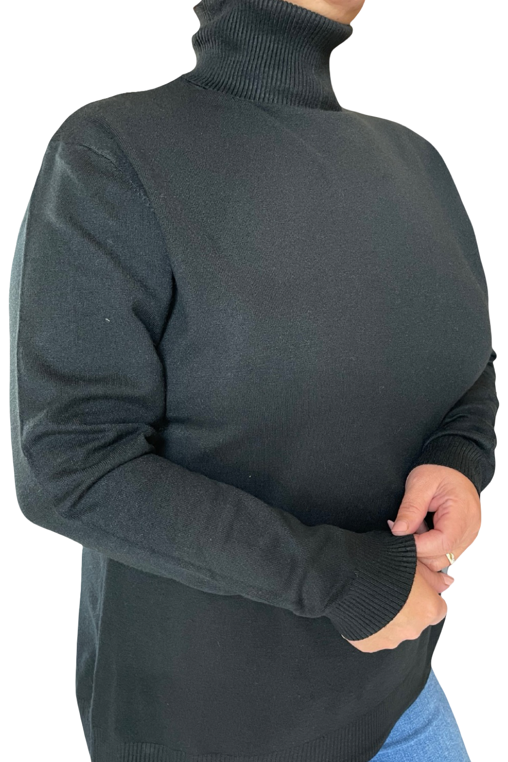 Maglia Collo alto Oversize