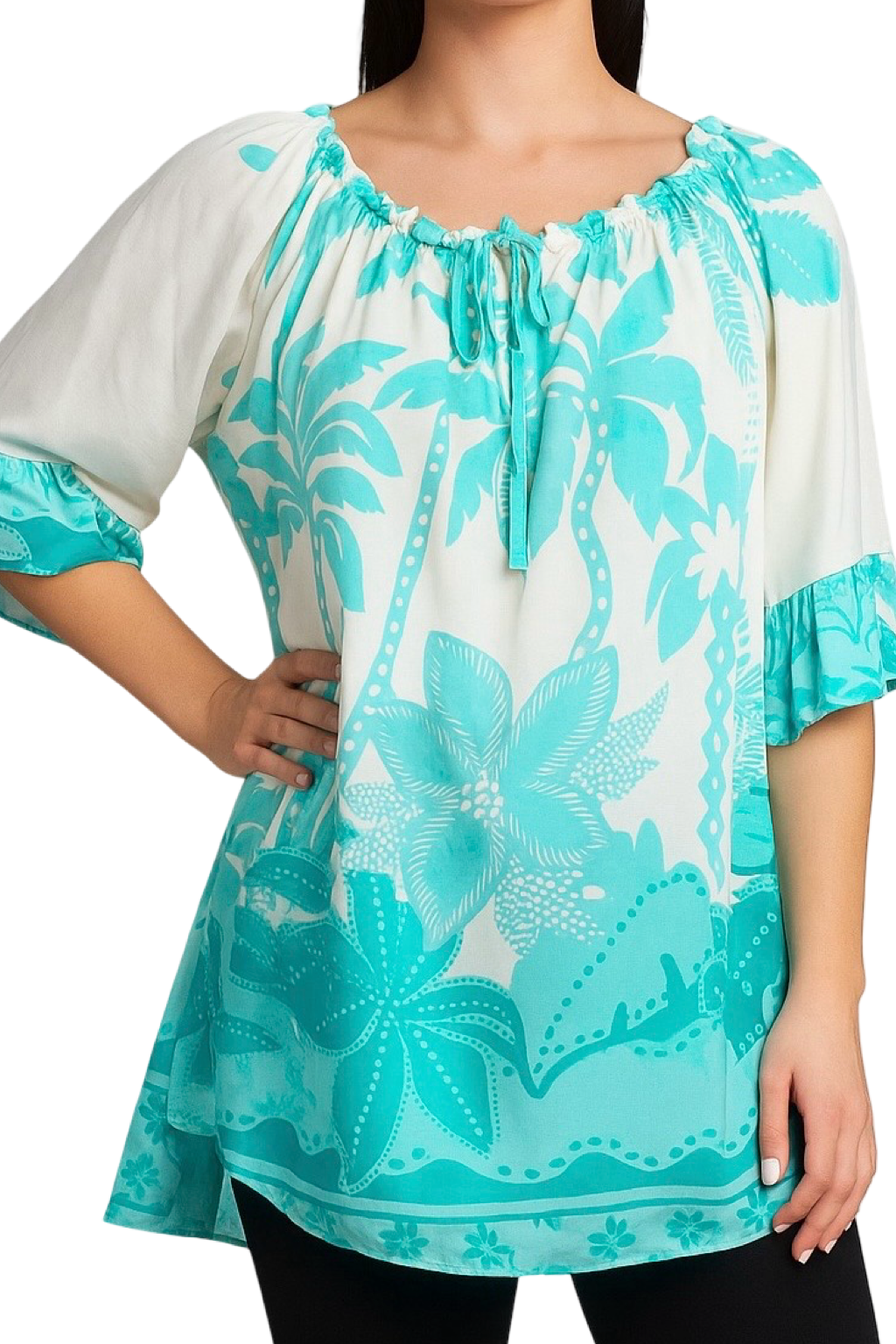 Maglia Azzurro Acqua Marina