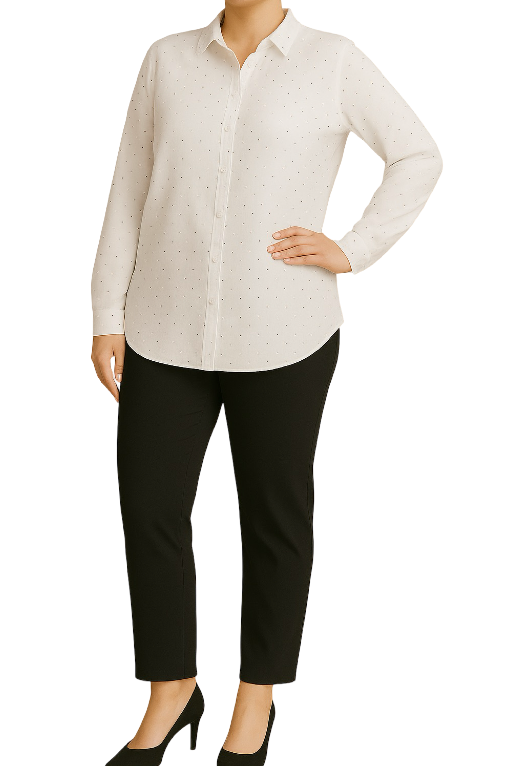 Camicia Elegante Brillantini