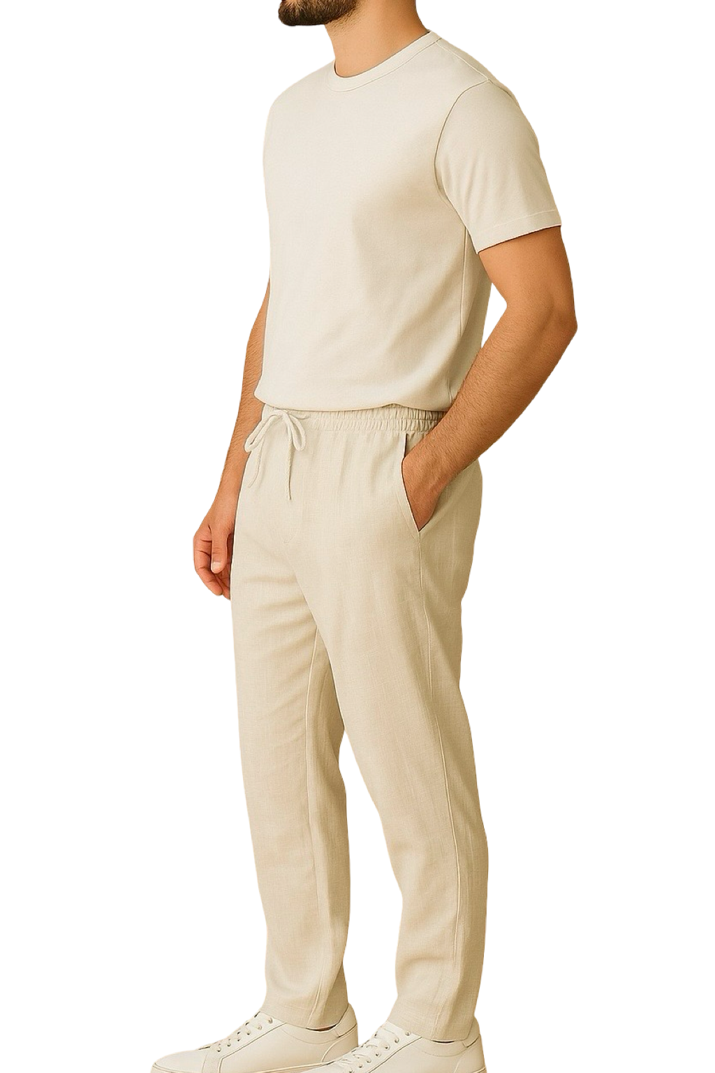 Pantaloni Lino uomo