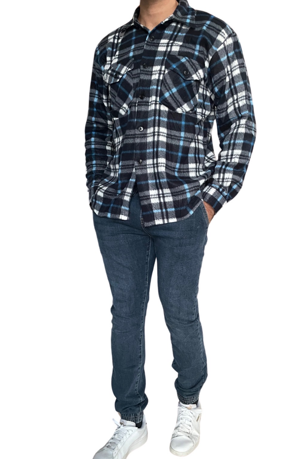 Camicia Pile Uomo
