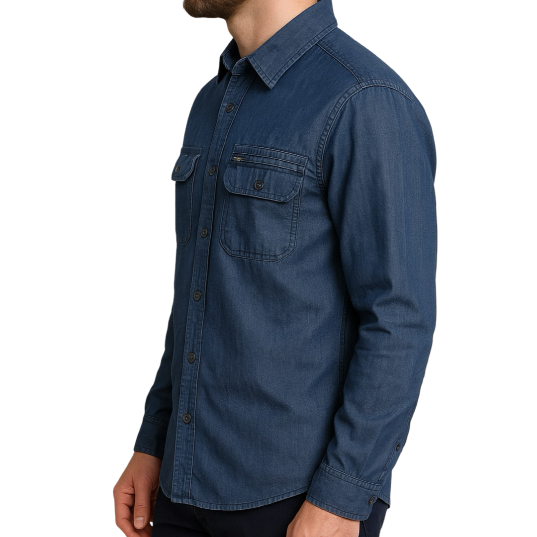 Camicia Jeans Uomo