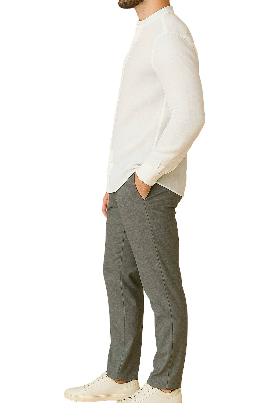 Camicia di lino uomo