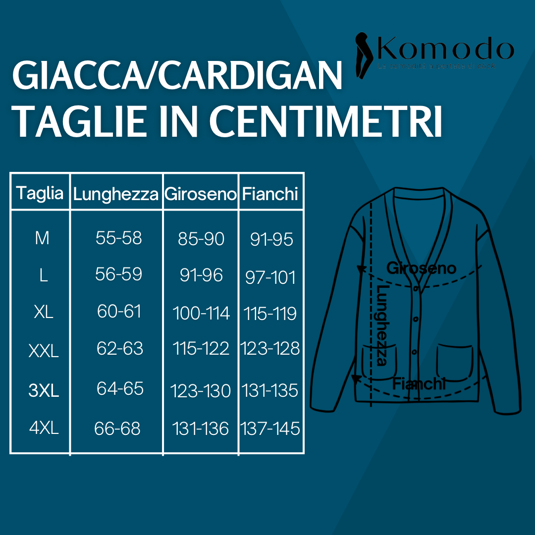 Cardigan Bottoncini e Tasche