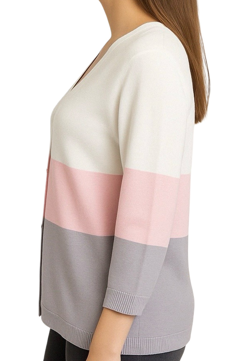 Cardigan lungo bottoni