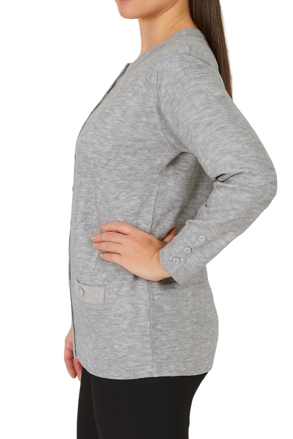 Cardigan Girocollo