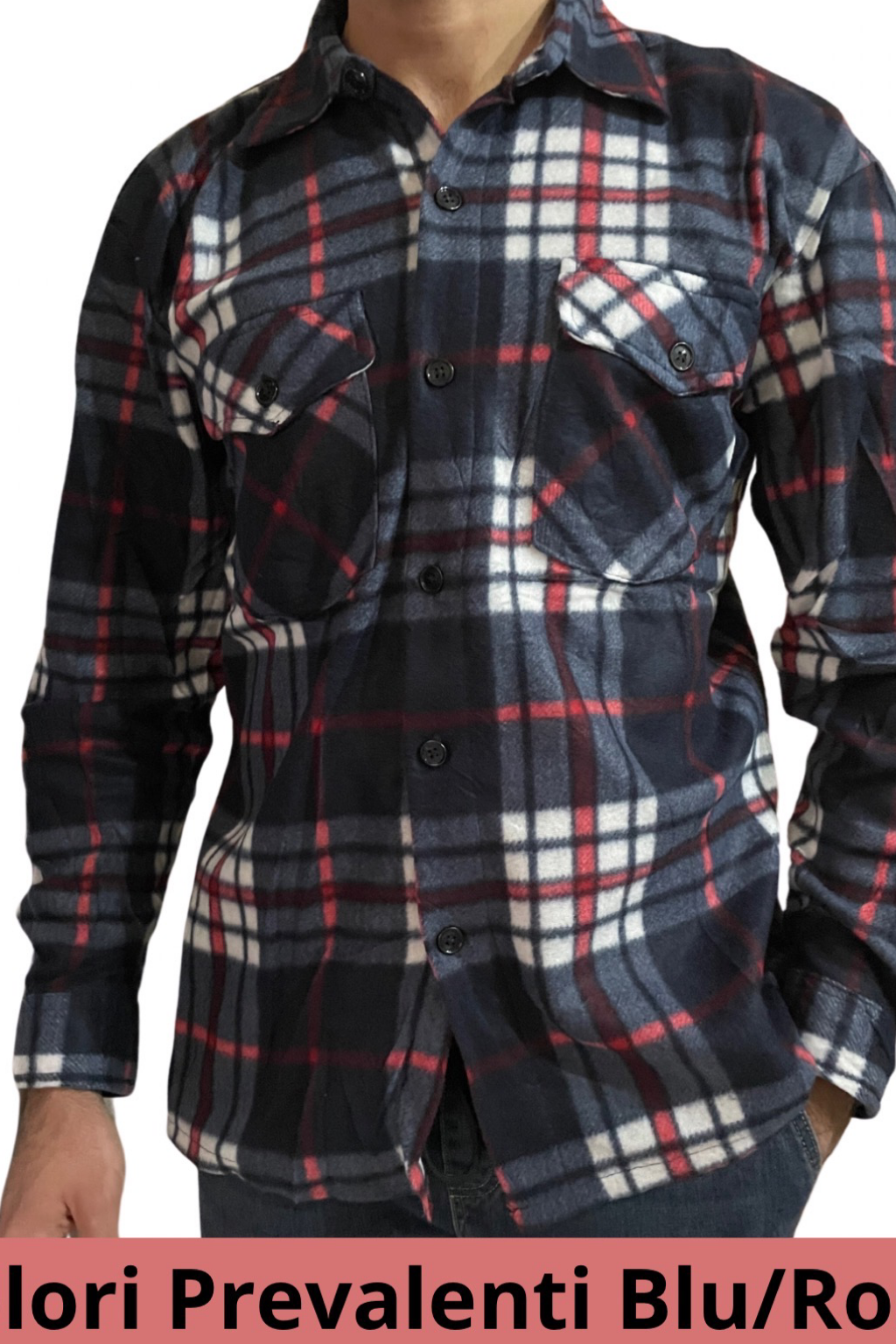 Camicia Pile Uomo