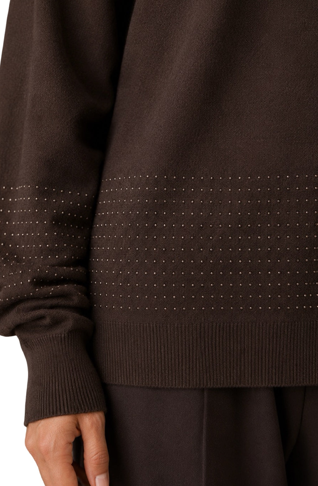 Maglia Lunga Fascia Paillettes