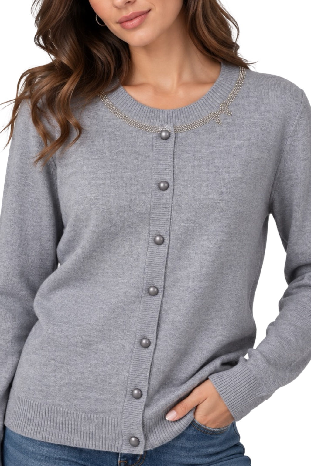 Finto Cardigan Perla