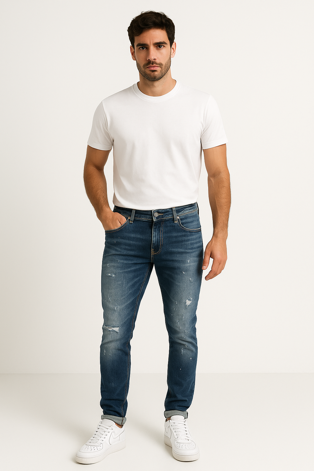 Jeans Uomo Strappati