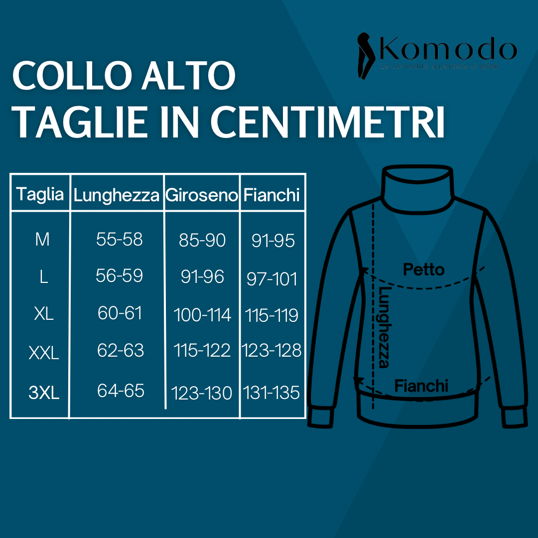 Collo Alto Uomo