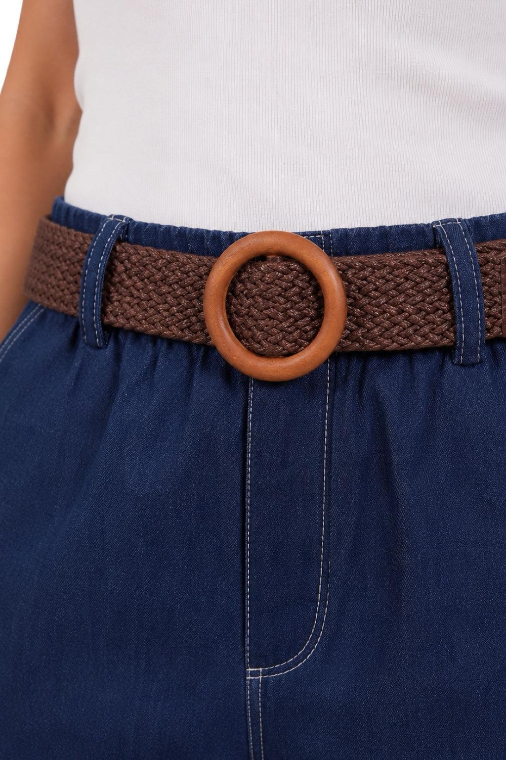 Pantaloncini con cinturino