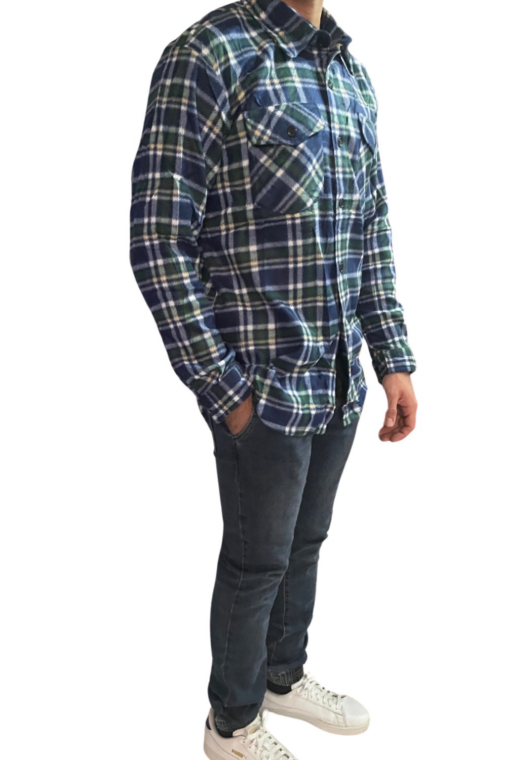 Camicia Pile Uomo