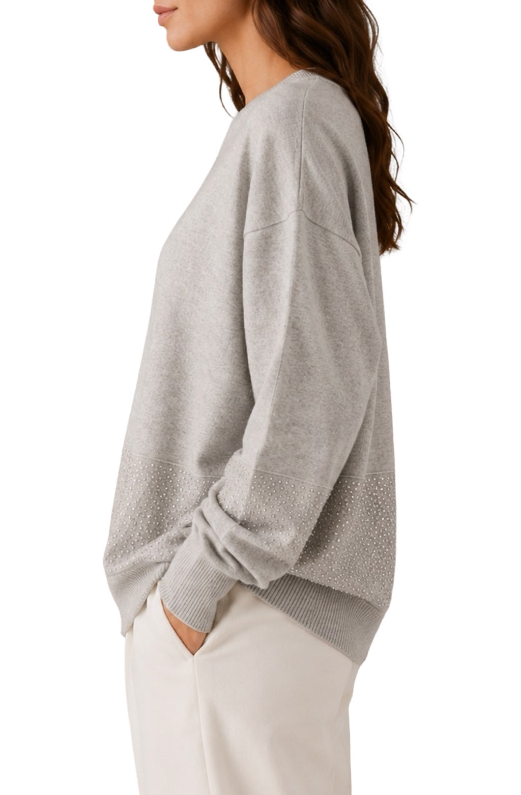 Maglia Lunga Fascia Paillettes